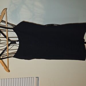 Lululemon Black Athletic Tank Top Size 6 Womens (Jennifer # 23) W/ Bra Inside